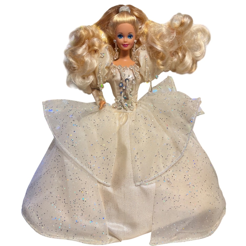 Vintage Happy Holidays Barbie Doll Special‎ Edition 1992 Sparkling Gown Princess